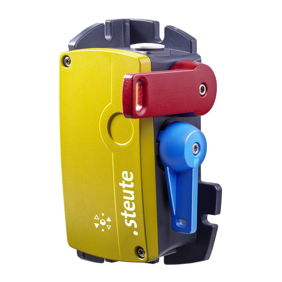 steute Ex ZS 92 S Mounting And Wiring Instructions
