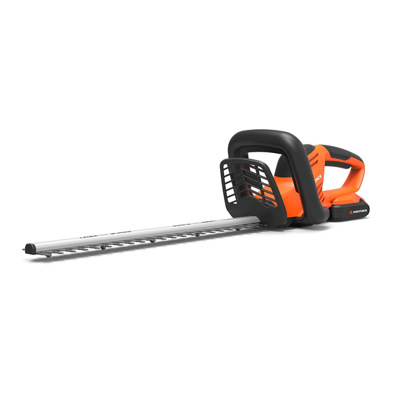 Yard force HT04 Cordless Hedge Trimmer Manuals