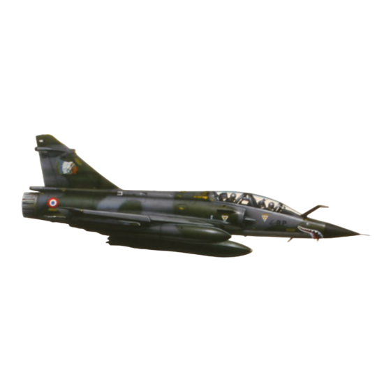 Eduard Mirage 2000D Manual