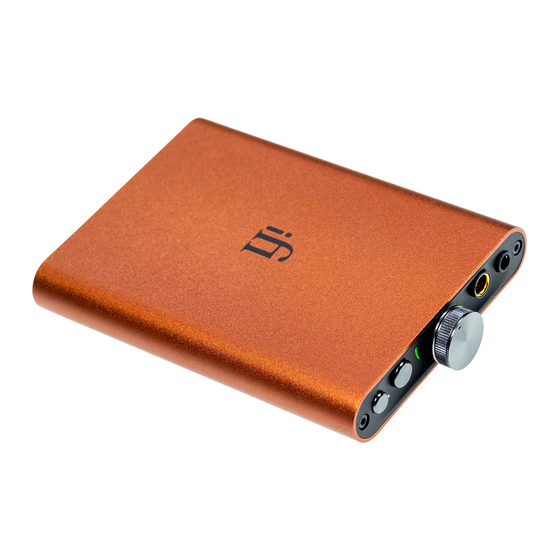 ifi HiP dac2 Manual