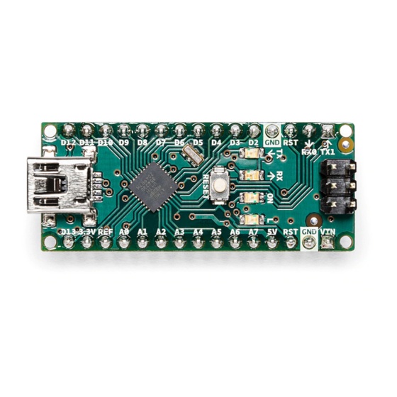 Arduino Nano A000005 Product Reference Manual