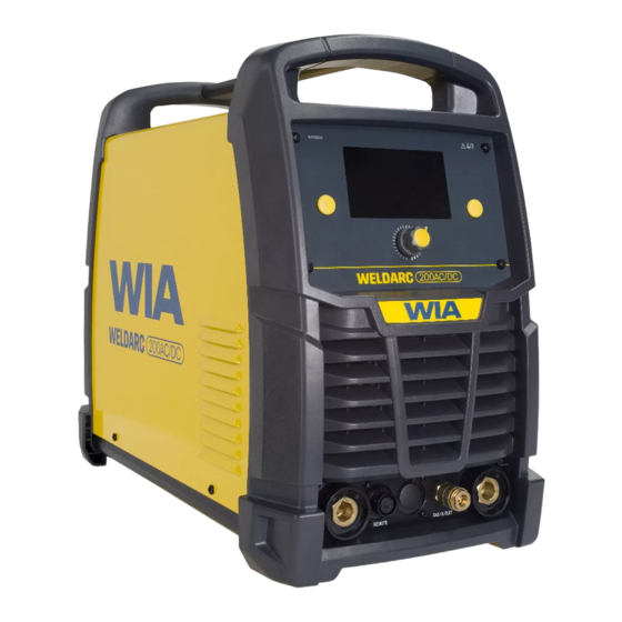 WIA WELDARC 200AC/DC Operator's Manual