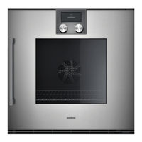 Gaggenau BOP210111 Instruction Manual
