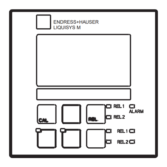 Endress+Hauser Liquisys M COM 223 Operating Instructions Manual