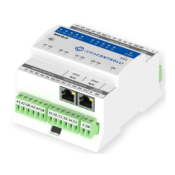 iSMA CONTROLLI B METERS MIX Series Installation Instructions