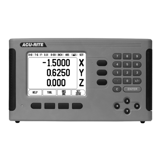 ACU-RITE 200S READOUTS Reference Manual
