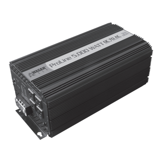 WAGAN 5000W AC POWER INVERTER USER MANUAL Pdf Download ManualsLib