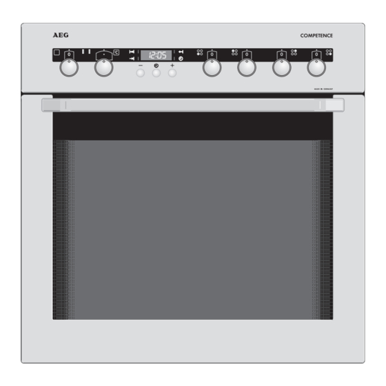 AEG COMPETENCE E4100-1 USER INSTRUCTIONS Pdf Download | ManualsLib