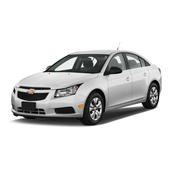 CHEVROLET CRUZE 2013 OWNER