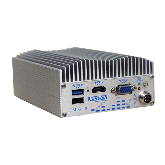 JHCTech PMI-3110 User Manual