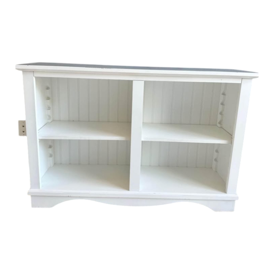 The Land of Nod Low-Rider Bookcase Assembly Instructions