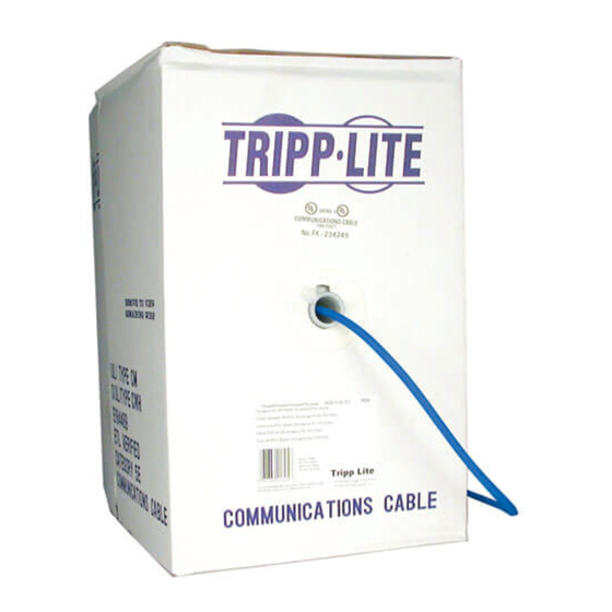 Tripp Lite N024-01K Specification Sheet