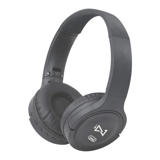 Trevi DJ 12E30 BT Bluetooth Headphones Manuals