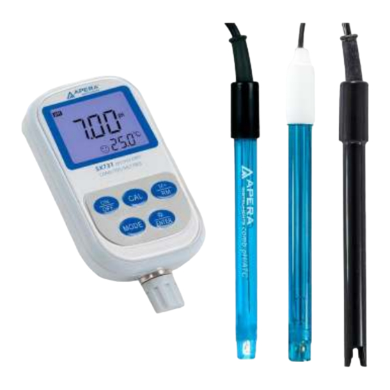 Apera Instruments SX731 User Manual