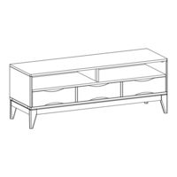 SIMPLIHOME brooklyn + max WyndenHall AXCHRP16-WH Manual