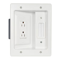 Legrand ON-Q HT2102-WH-C1 Installation Instructions