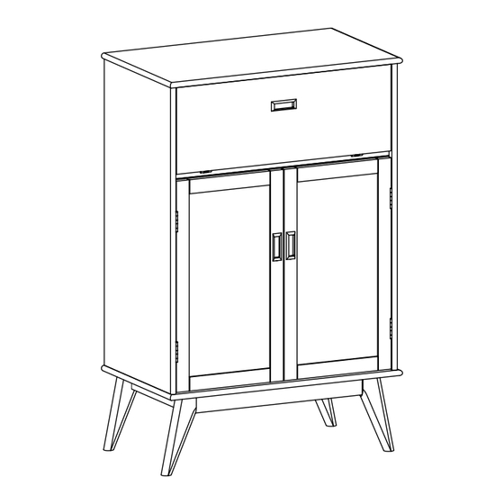 SIMPLIHOME brooklyn + max WyndenHall AXCDRP-74-TK Manual