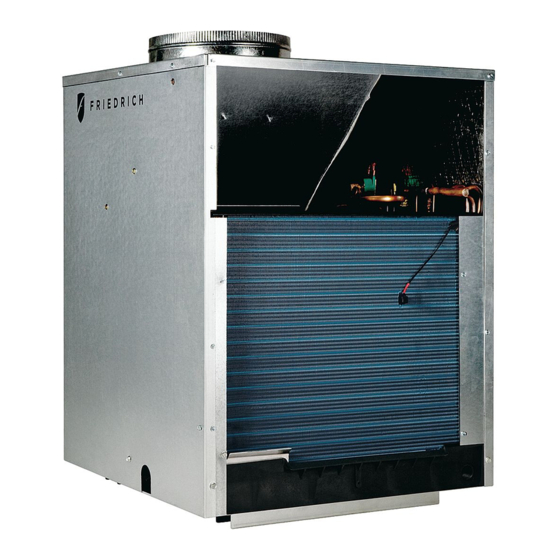 Friedrich VEA09K25 Installation & Operation Manual