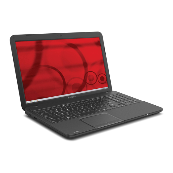 User Manuals: Toshiba Satellite C855D Laptop Computer