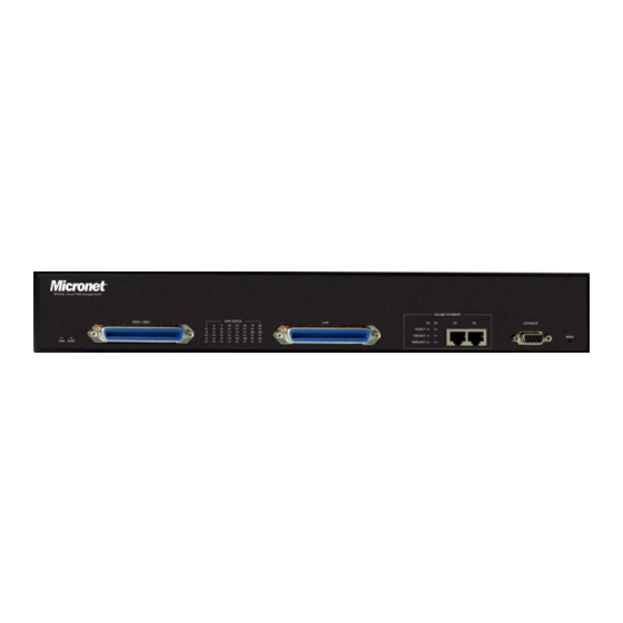 MicroNet SP3524A User Manual