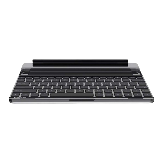 Belkin FastFit KEYBOARD COVER Quick Installation Manual