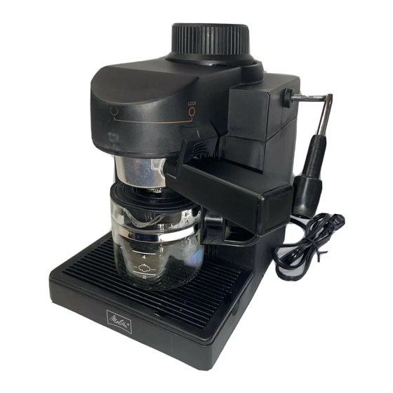 Melitta MEXKITB Use And Care Manual
