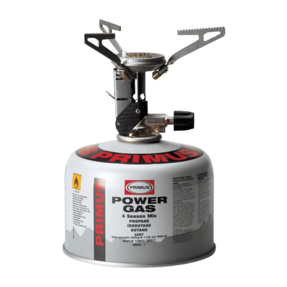 Primus 321483 User Manual And Product Specifications