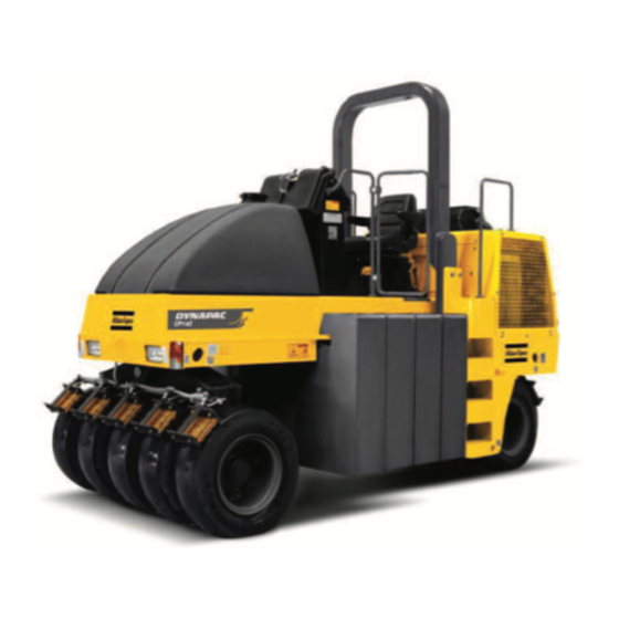 Dynapac CP142 Instruction Manual