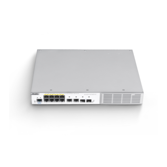 Ruijie RG-S29 Series Command Reference Manual