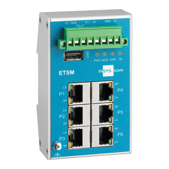insys icom ETSM Installation And Operation Manual