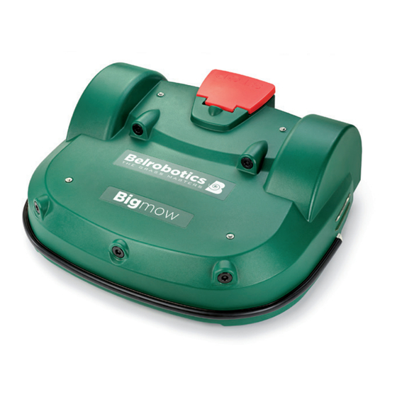 Belrobotics Bigmow 2.0 Quick Manual & Safety Instructions