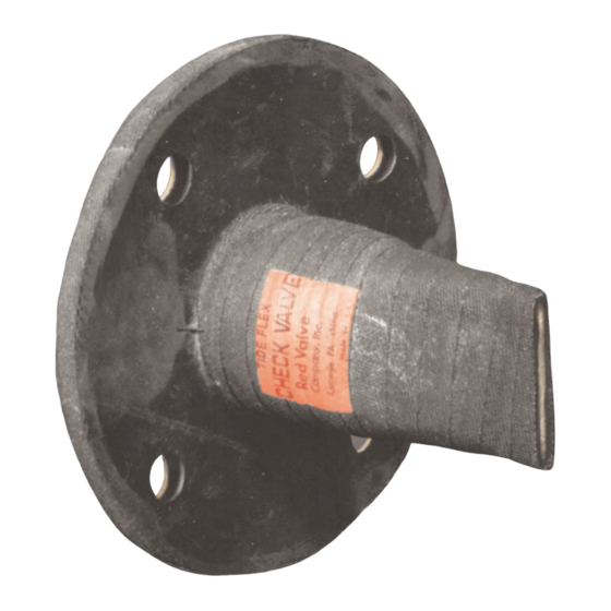 Tideflex 37 Series Installation, Operation And Maintenance Manual