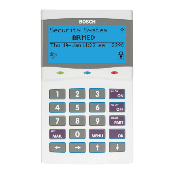 Bosch CP741B Installer's Reference Manual