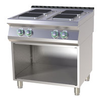 RM Gastro SPQ-704 E Instructions For Installation And Use Manual