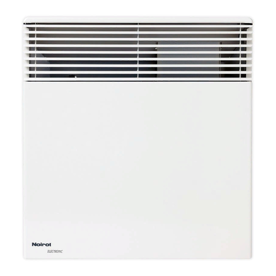 Noirot 7358-7 Operating & Installation Instructions Manual