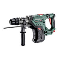 Metabo 00752000 Manual