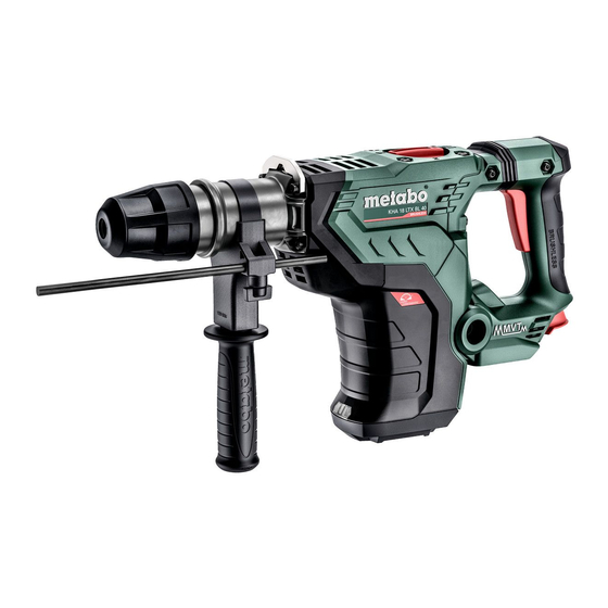 Metabo KHA 18 LTX BL 40 Manual