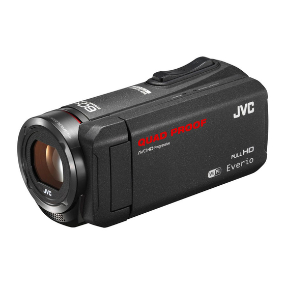 JVC Everio GZ-RX515BE Camcorder Manuals