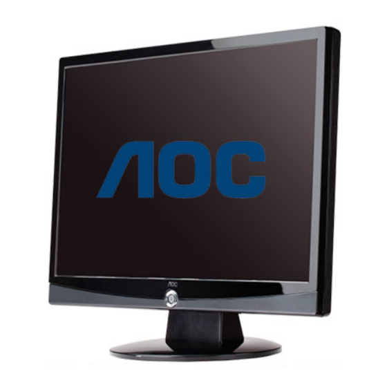 AOC 717Fwy Service Manual