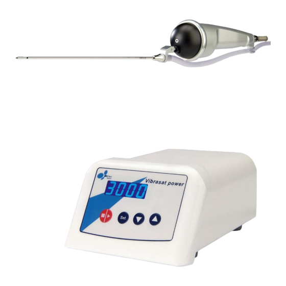 Moller Medical Vibrasat power Instructions For Use Manual