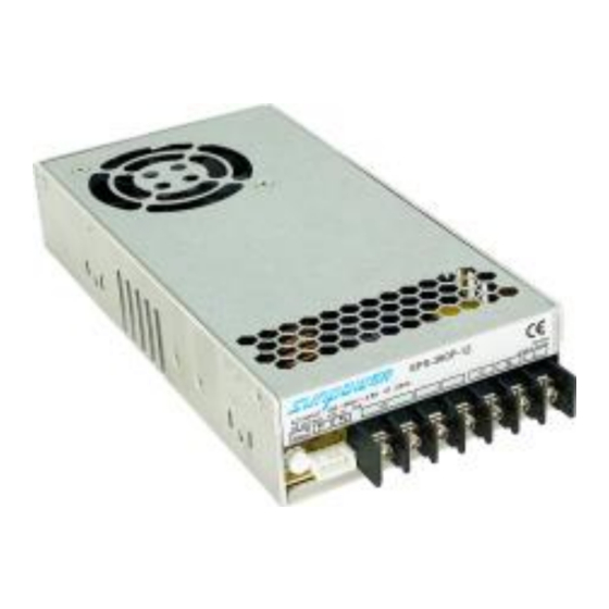 SunPower SPS-360P Series User Manual And Safety Information