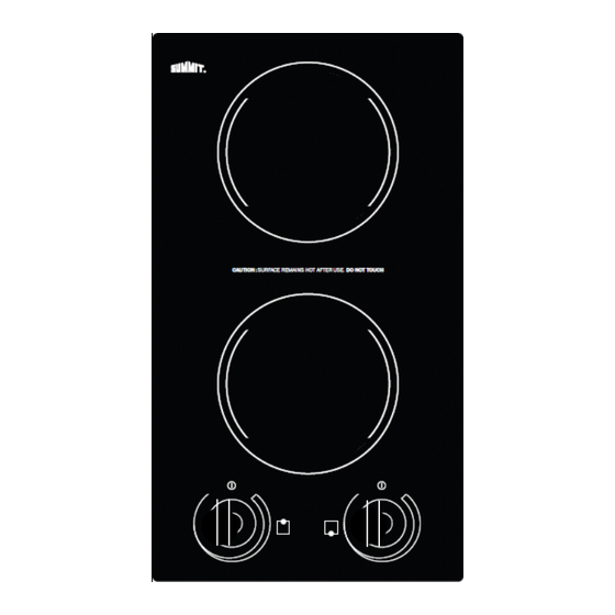 Summit CR2115WH Instruction Manual