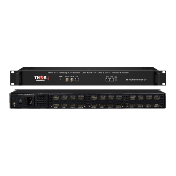 Thor Broadcast H-HDPerformux-4 User Manual