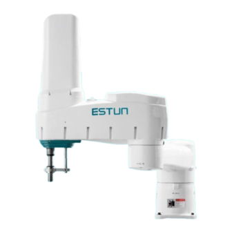 Estun ER50 SCARA Operation Instructions Manual