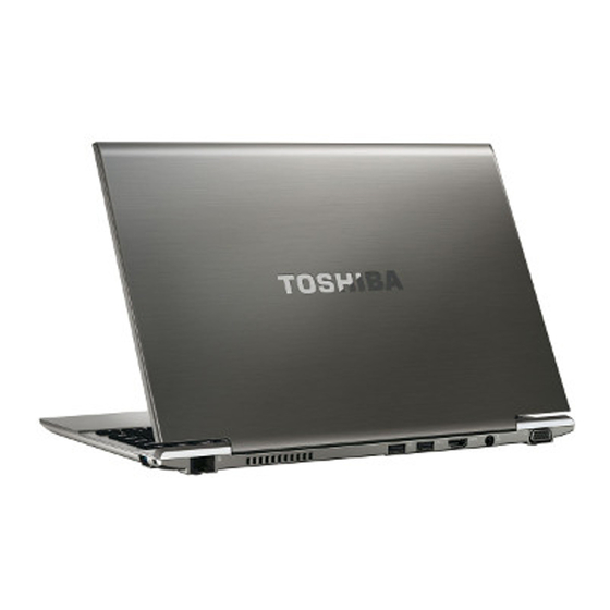 Toshiba Satellite Z930 Series User Manual