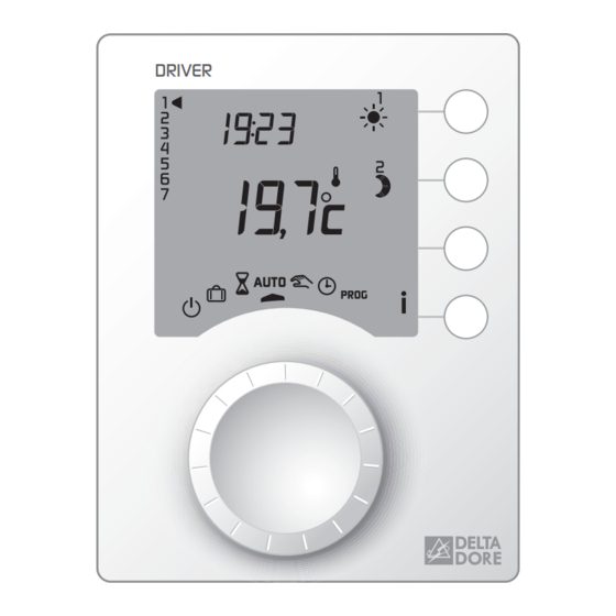 DELTA DORE DRIVER 610 Installation Manual