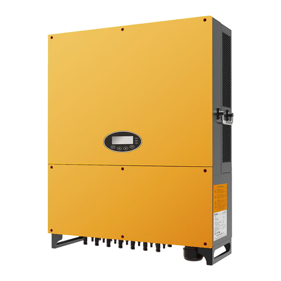 INVT Photovoltaic Grid-connected Inverter Operation Manual