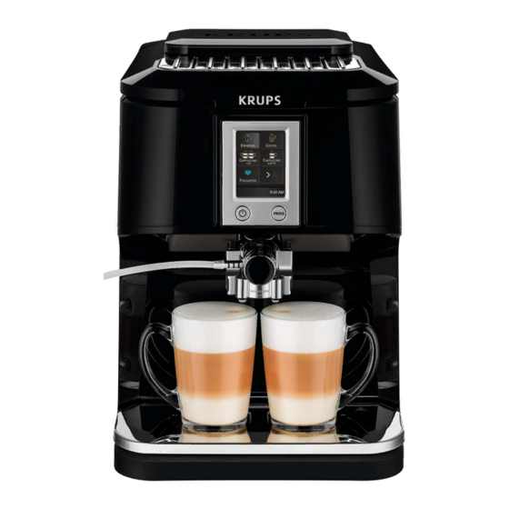 Krups ESPRESSO AUTOMATIC EA88 Series Manual