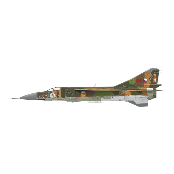 Eduard MiG-23ML upgrade set Quick Start Manual