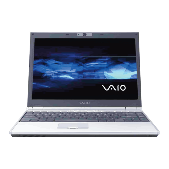 Sony VAIO VGN-SZ240 CTO Series Specifications